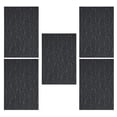 thumbnail image 1 of Furnish My Place Geometrical Pattern Indoor/Outdoor Refine Dark Gray Rug, Abstract Area Rug, Doorway Mat, Contemporary Rug for Living Room, Entryway, Made in USA, 1.5' x 2.25' Rectangle - Set of 5, 1 of 5