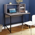 thumbnail image 2 of Simple Living  Porter Grey Desk, 2 of 4