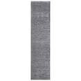 thumbnail image 2 of Safavieh Decora Shaggy Finola Solid Shag Runner Rug, Dark Gray, 2' x 8', 2 of 10