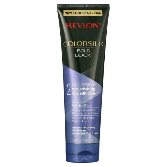 Revlon Colorsilk Care Conditioner, Black, 8.45 oz