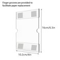 thumbnail image 3 of Photos Frame Wall-Mounted Acrylic Display Rack 4x6 Inch Photo Rack With Adhesive Photo Frame Albums Hardware Home Decoration, 3 of 9