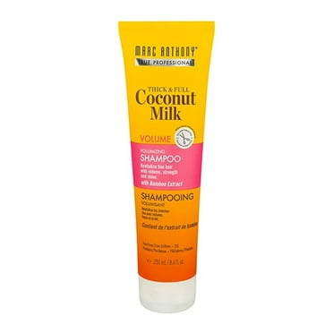Marc Anthony True Professional Thick & Full Coconut Milk Volumizing Shampoo,  250 ML - Walmart.com