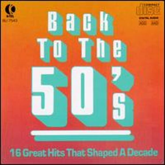 Pre-Owned Back to the '50s (CD 0022775075434) by Various Artists