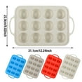 thumbnail image 2 of Clearance Silicone Pan For Baking With Metal Reinforced Frame 12 Cup Regular Size Cupcake Pan Silicone Tray Cupcake Baking Pan For Oven Dishwasher for Home & Kitchen B, 2 of 6