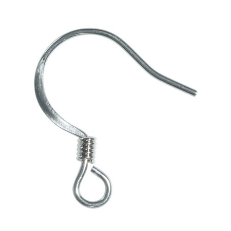 Stainless Spring Wire - French Hook Wire Flat With Spring Surgical Stainless Steel (10-Pcs)