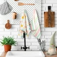 thumbnail image 2 of Northlight Stripes and Easter Eggs Kitchen Tea Towels - 26" - Set of 2, 2 of 7