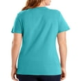 thumbnail image 3 of Hanes Women's Nano-T Short Perfect Sleeve T-Shirt, 3 of 3