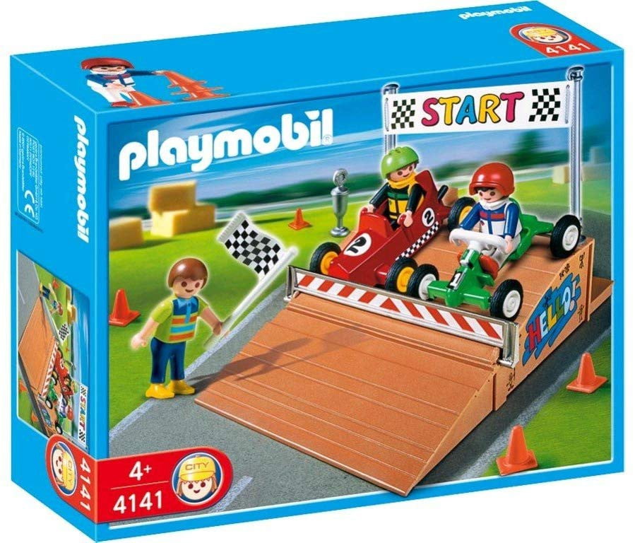 Transport GoCart Race Compact Set Set Playmobil 4141