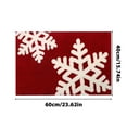 thumbnail image 3 of Feledorashia Christmas Door Mats Non-Skid Christmas Rugs Xmas Holiday Welcome Floor Mats Indoor/Outdoor Welcome Doormat Entrance Porch Mats, 60x40cm, 3 of 9