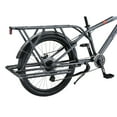 thumbnail image 2 of Mongoose Envoy Adult Cargo Bike, 26-Inch Wheels, 24 Speed, Gray, 2 of 9