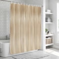 thumbnail image 5 of Orange Brown Shower Curtain Set - 72" x 78" Washable Bathtub Curtain with 12 Hooks, Modern Abstract Art Ombre Striped Waterproof Fabric Stall Shower Curtains for Bathroom/Bathtub Décor, 5 of 6