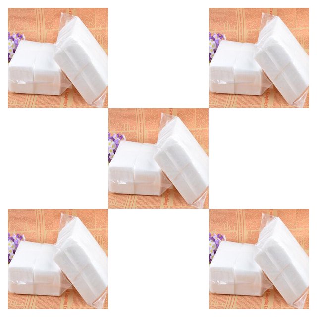 Vogacara Pack of 400 Single Use Nail Home Salon Napkins Art Tips Accessories Fingernail Polish Manicure Cleaning Spa Pads Tool Gel Type2 NO2