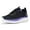 Black with French Violet, variant on Women's Wide Width Walking Shoes Lightweight Sneakers for Flat Foot Heel Pain Relief, 8 Wide