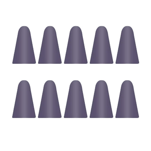 10 Pieces Nib Caps Professional Scratch Resistant Mute Capacitance Pen Tip Case Cover High Sensitivity Easy Installment Tablet Lavender Violet