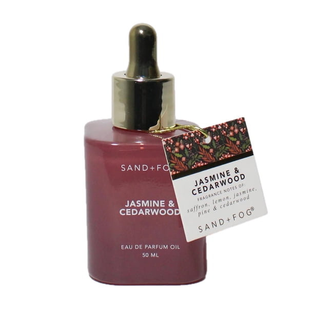 Aceite de Eau de Parfum Sand + Fog Jazmín y Madera de Cedro 50 ml