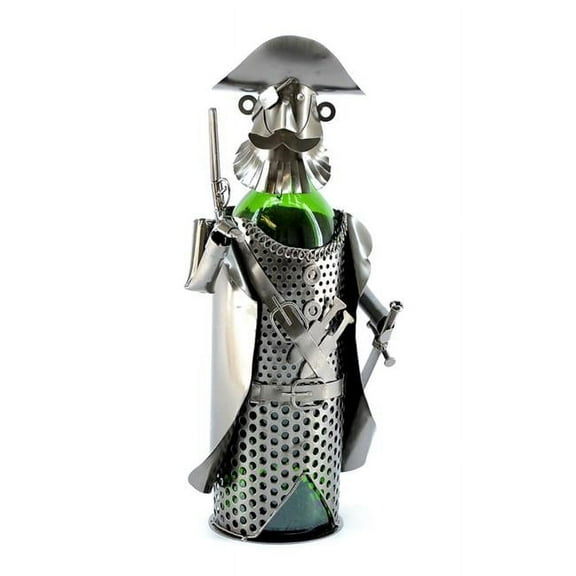 Three Star Import & Export ZB280 Wine Bottle Holder, Pirate