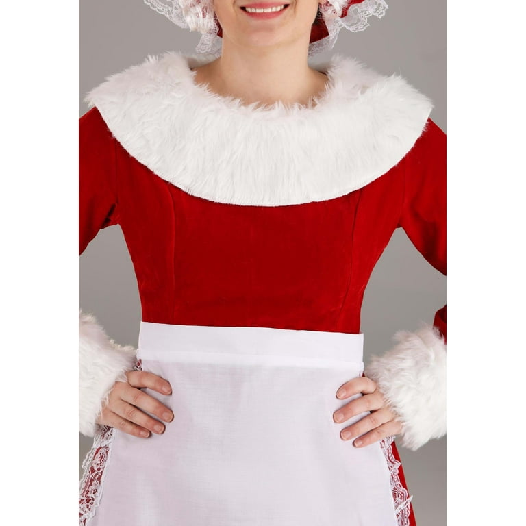 Deluxe Mrs Claus Costume Walmart