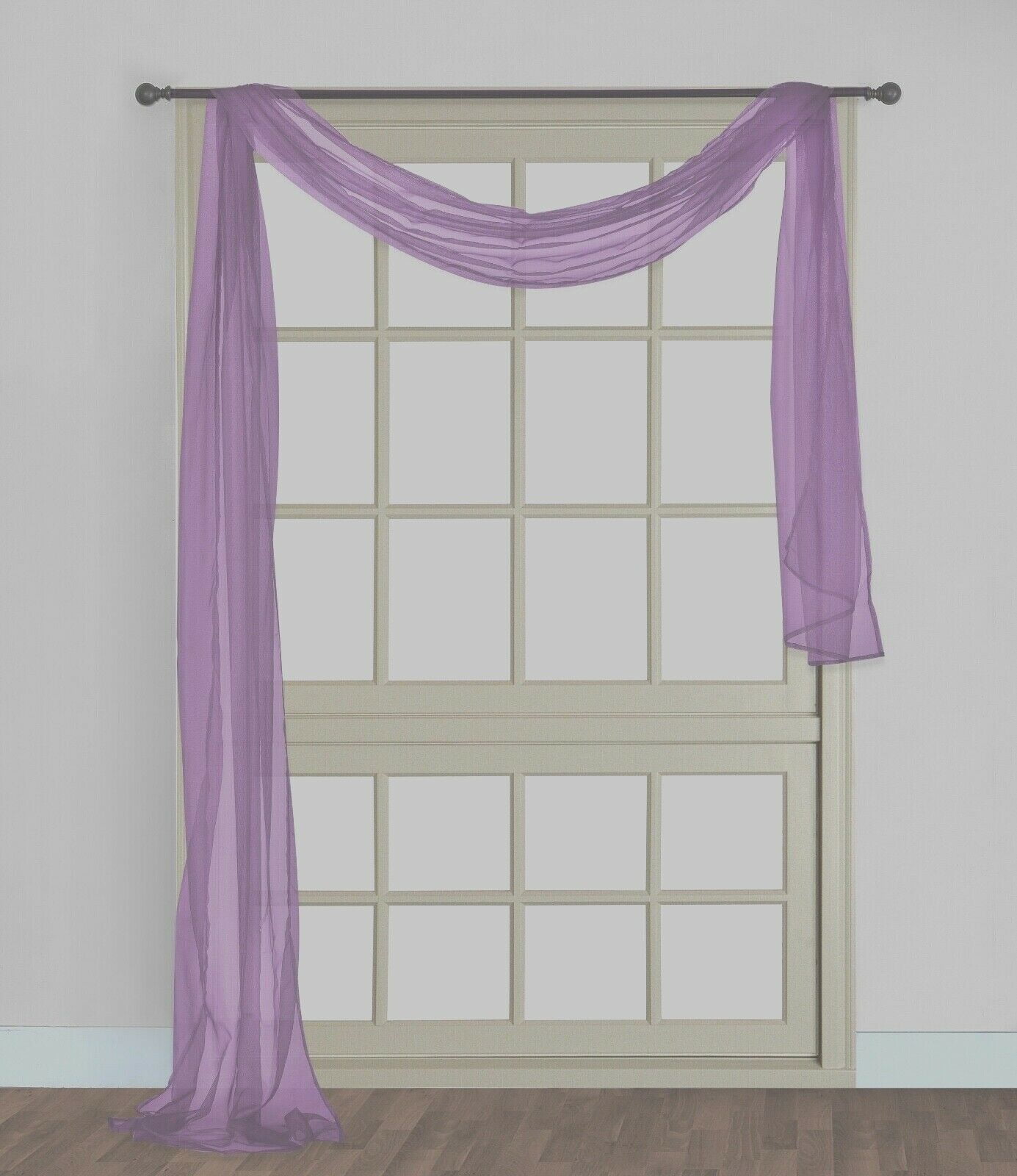 scarf valances for large windows