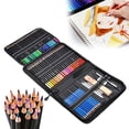 thumbnail image 1 of Juego de lápices de dibujo y bocetos profesionales de 95 piezas que incluye boceto de lápiz Carevas Pluma de dibujo, 1 of 7