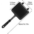 thumbnail image 3 of Grilled Sandwich Panini Maker Mini Waffle Iron Panini, 3 of 5
