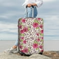 thumbnail image 5 of Salouo Rose Mix Leopard 4 Pattern Travel Dust-proof Suitcase Cover, Softside Suitcase Protector Luggage Cover Protector for 18-32inch ,Not Included Suitcase, 5 of 8