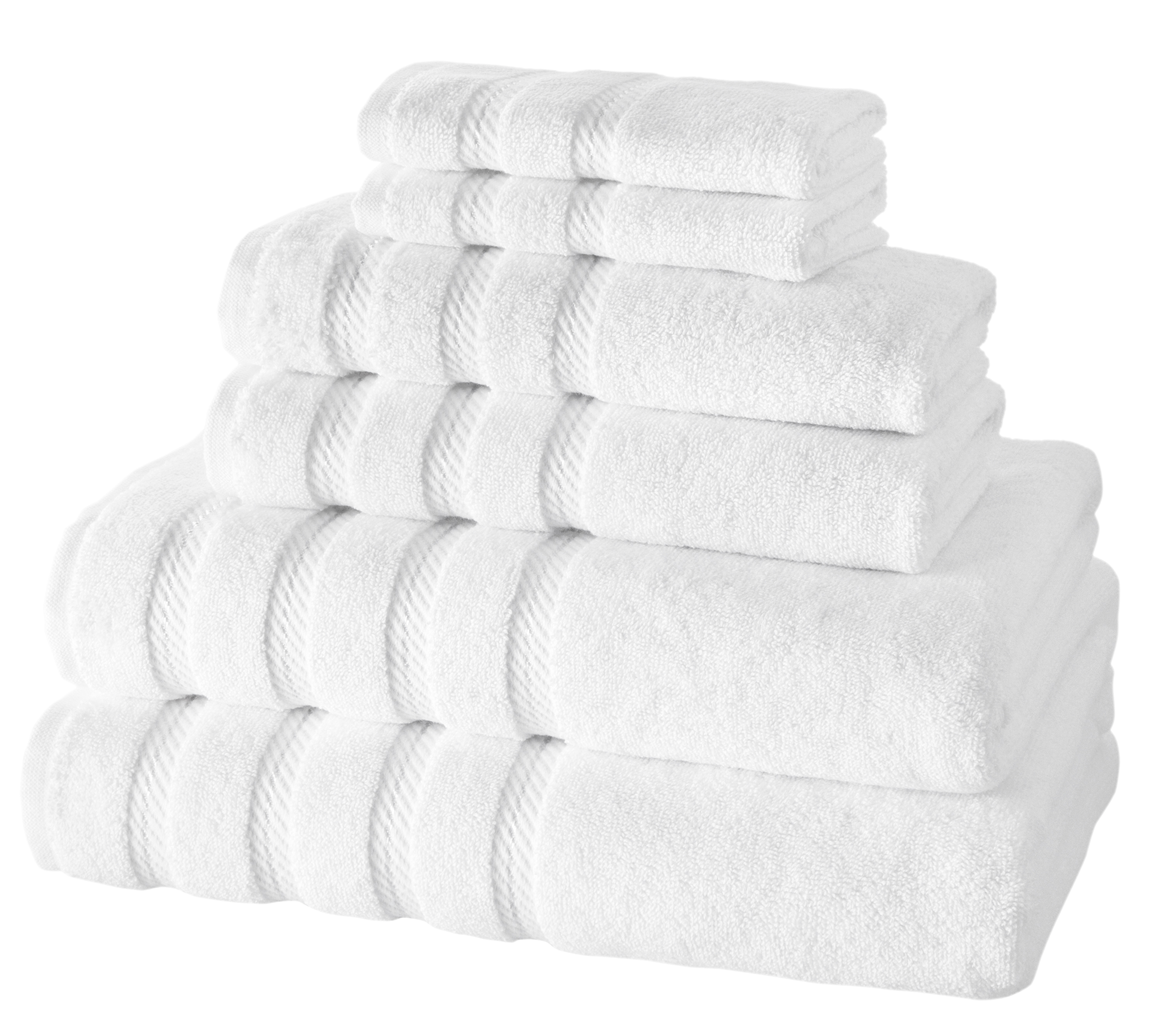 Classic Turkish Towels Genuine Cotton Soft Absorbent Lubbock 6 Piece S in  2023