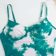 thumbnail image 6 of Enjoytime Tummy Control Swimsuits for Women Printed Slimming One Piece Swimsuit Modest Adjustable Bathing Suit Athletic Swimwear, 6 of 8
