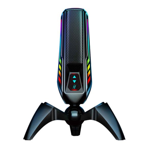 MicróFono USB Para Juegos De Computadora, MicróFono Para GrabacióN En PC, Compatible Con Computadoras PortáTiles De Escritorio