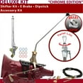 thumbnail image 1 of American Shifter  AOD Shifter Kit Chrome 16 in. E Brake Cable Dipstick for F2549, 1 of 1
