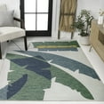 thumbnail image 4 of JONATHAN Y TUSCAN SUN 5 x 8 Area Rug, Shelby Coastal Vintage Abstract Palm Leaf - Green/Cream, TSN403B-5, 4 of 7