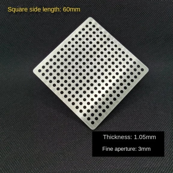 Stainless Steel Floor Drains Net Cover Square Drain Hole Shower Hair Catcher Filter Stopper Kitchen Bathroom Hardware Parts