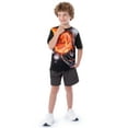 thumbnail image 3 of Athletic Works Boys Active Solid and Print Short Sleeve T-Shirts, 3-Pack, Sizes 4-18 & Husky, 3 of 15