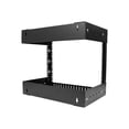 thumbnail image 3 of StarTech.com 8U 19 Pouces Wall Mount Network Rack, Adjustable Depth 12-20 Pouces 2 Post Open Frame Server Room Rack for AV/Data/ IT Communication/Computer Equipment/Switch with Cage Nuts & Screws 8U Adjustable Rack (RK812WALLOA) - Rack - Montable au Mur - Noir - 8U - 20 Pouces, 3 of 9