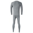 thumbnail image 7 of Gyexs Thermal Underwear for Women - Long Johns for Women Thermal Cotton, Cold Weather Warm Leggings Plus Size Clothes, Grey, Size XXXL, 7 of 7