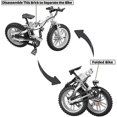 thumbnail image 4 of Qlt Bloques De Construcción De Motocicletas Plegables, Kit De Construcción De Bicicletas De Montaña para Niños De 6 A 10 Años, Regalo De Cumpleaños De Navidad para Niños, Construcción De Biciclet, 4 of 5