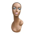 thumbnail image 3 of Cabeza de maniquí calva Fernando cosmetología femenina Estilo F, 3 of 8