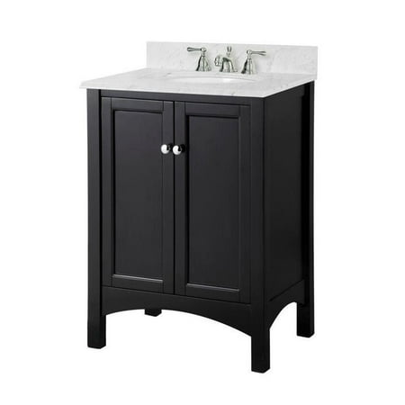 Haven 24 In W X 18 D 34 H Vanity Cabinet Only Espresso Haven 24 In W X 18 D 34 H Vanity