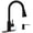Oil Rubbed Bronze, variant on APPASO Gold Kitchen Faucet with Soap Dispenser and Pull Down Sprayer, S304 Stainless Steel Single Handle High Arc Faucet, 3 Modes, Includes Deck Plate for 1-4 Hole Sinks (Bar, Farmhouse, Laundry)