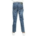 thumbnail image 2 of CULTURA AZURE  Boy's Saddle Stitch Stretch Jeans, Medium Blue, 12, 2 of 7
