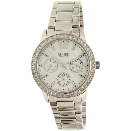 Citizen Women's ED8090-53D Silver Stainless-Steel Quartz Watch