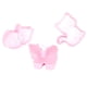 thumbnail image 3 of Molde para galletas Jadeshay 3 piezas forma de gato color Rosa, 3 of 8