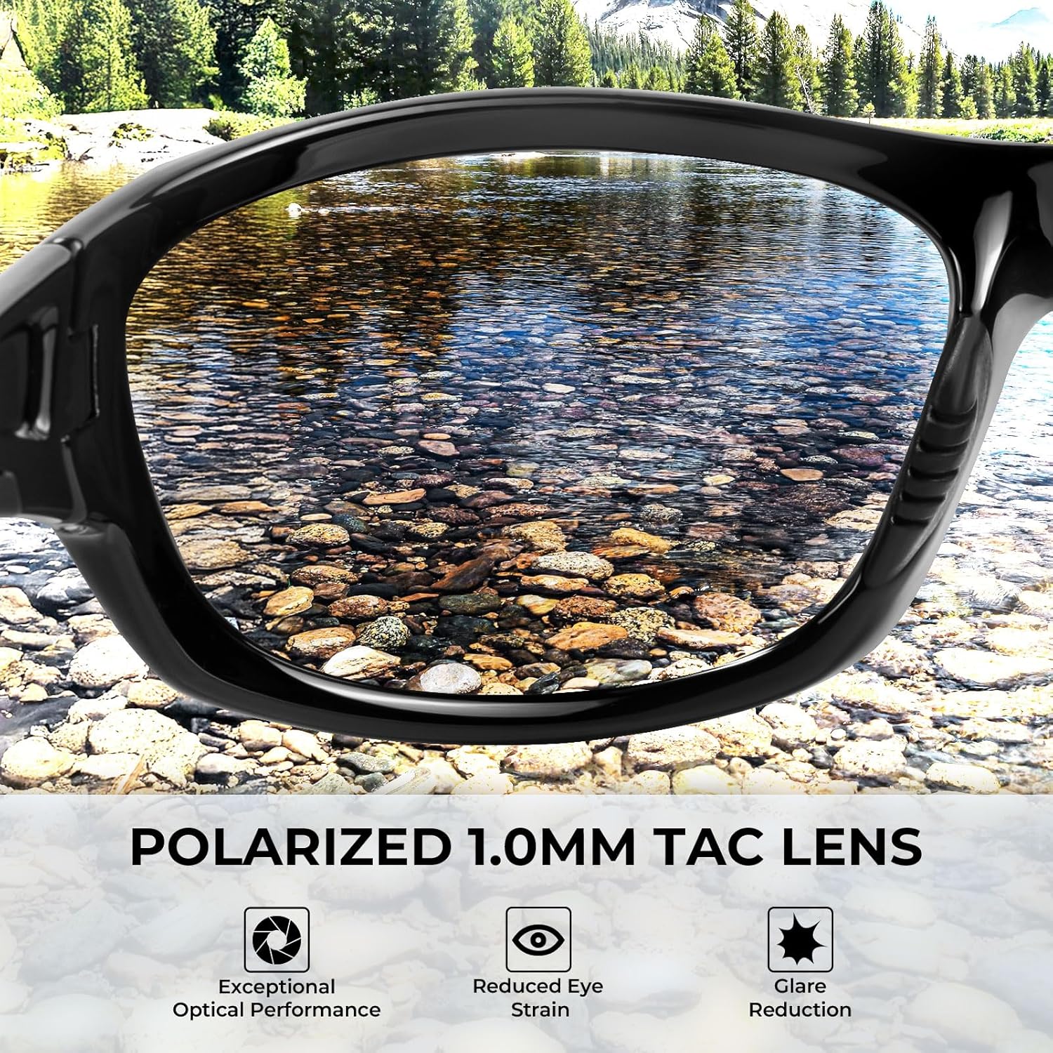 KastKing Hiwassee Polarized Sport Sunglasses, UV Protection
