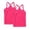 Hot Pink, variant on 2-Pack Girls Tank Tops Racerback Camisole Undershirts Spaghetti Strap Basic Camis Dance Clothes (Pink, 11-12 Years)