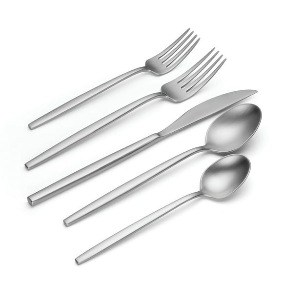 Oneida Kane Satin 20 Piece Flatware Set, 20 Pc Flatware Set