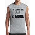thumbnail image 2 of Gymish Two More Workout Muscle Tank Top for Men – Funny Gym Shirt, Motivational Lifting Tee, Athletic Gym Wear, 2 of 5