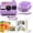 Purple, variant on Polaroid Go Instant Camera Bundle - Film, Case, Album & Quality Photo Cloth - Black