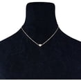 thumbnail image 5 of Zhuge Collar de moda con colgante de media luna y cadena corta para clavícula, 5 of 5