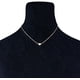 thumbnail image 5 of Zhuge Collar de moda con colgante de media luna y cadena corta para clavícula, 5 of 5