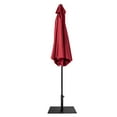 thumbnail image 2 of Topbuy 42 LBS Patio Umbrella Base, Heavy Duty 25” Umbrella Stand, Square Umbrella Base w/4 Anti-slip Pads, 2 of 10