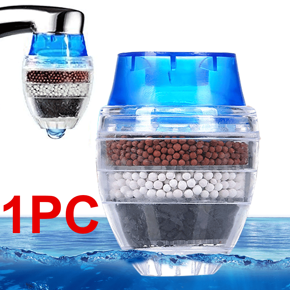 Coconut Carbon Faucet Tap Water Clean Purifier Filter Cartridge Round Tap Filter 